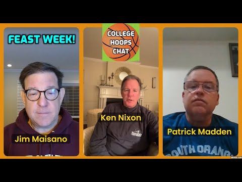 Big News From Feast Week - Top CBB Teams &amp; Weaker Ones - College Hoops Chat! #collegebasketball